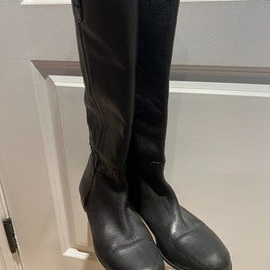 Zara | Black Riding Boots | Size 8